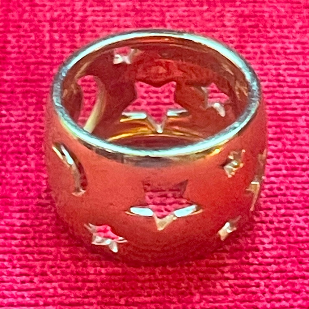 Free People Moon and Stars Constellation Ring